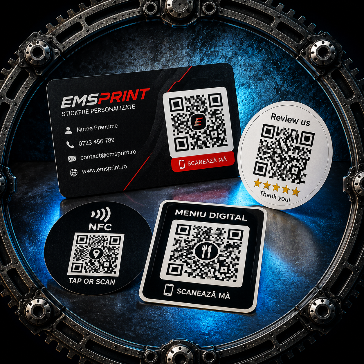 Stickere cu Cod QR